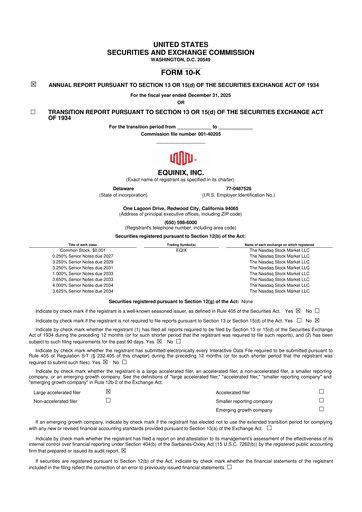 Thumbnail Equinix 10-K Annual Report 2025
