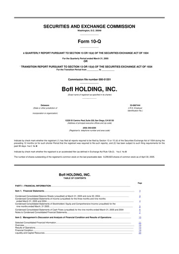 Thumbnail Axos Financial
 10-Q Quarterly Report FY 