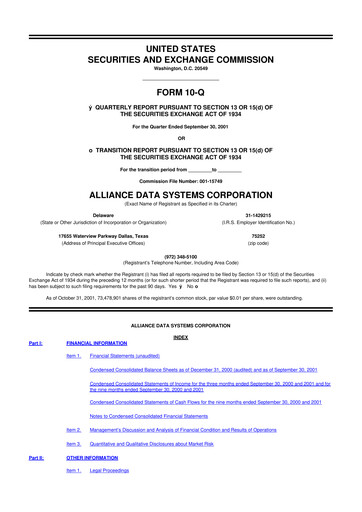 Thumbnail Bread Financial 10-Q Quarterly Report FY 