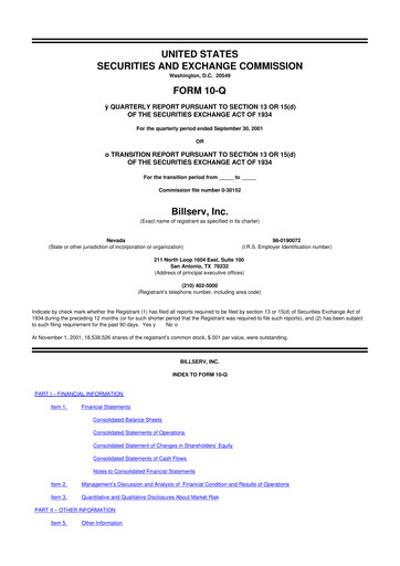 Vorschaubild Usio 10-Q Quartalsbericht  