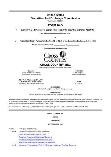 Vorschaubild Cross Country Healthcare 10-Q Quartalsbericht  