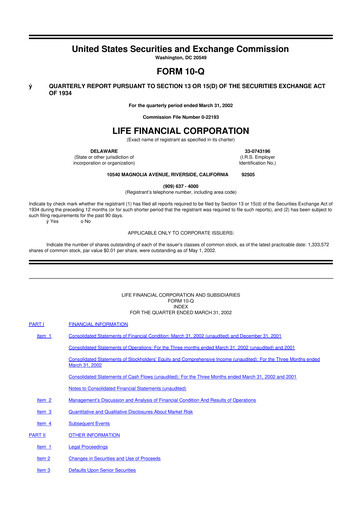 Thumbnail Pacific Premier Bancorp
 10-Q Quarterly Report FY 