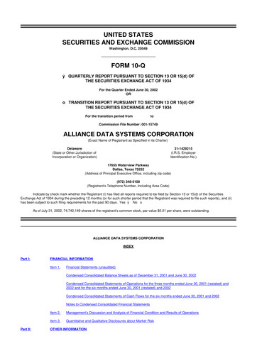 Thumbnail Bread Financial 10-Q Quarterly Report FY 
