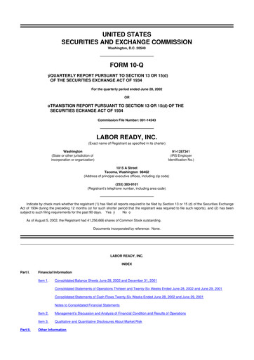 Thumbnail TrueBlue 10-Q Quarterly Report FY 