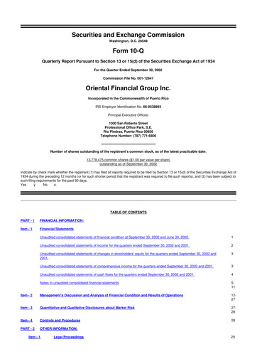 Thumbnail OFG Bancorp
 10-Q Quarterly Report FY 