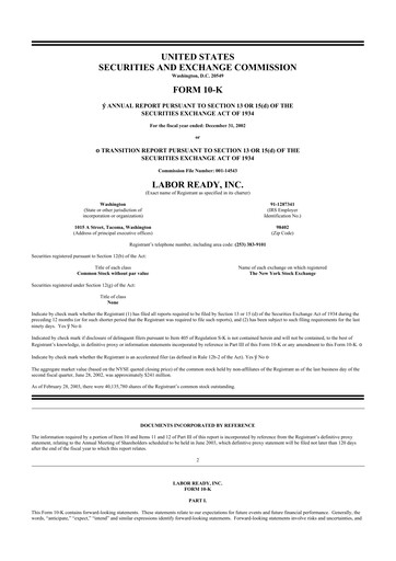 Thumbnail TrueBlue 10-K Annual Report 