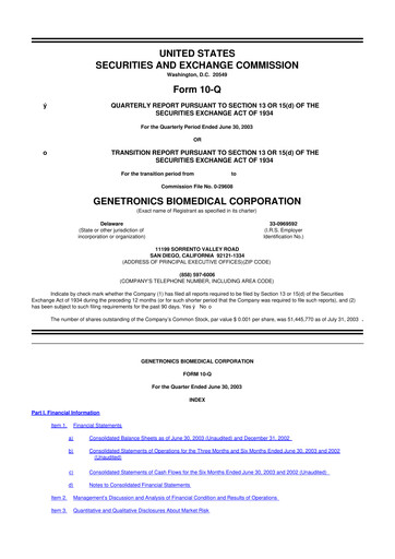 Vorschaubild Inovio Pharmaceuticals 10-Q Quartalsbericht  