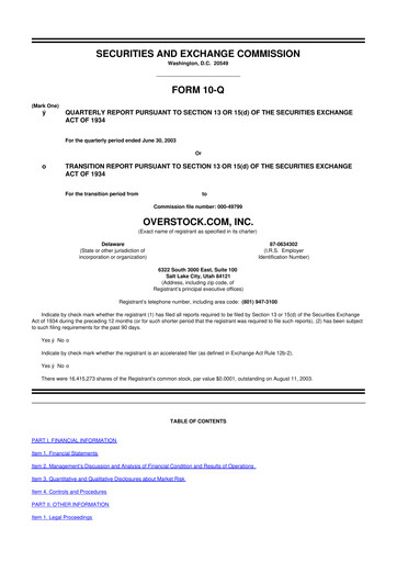 Miniature Bed Bath & Beyond 10-Q Rapport trimestriel  