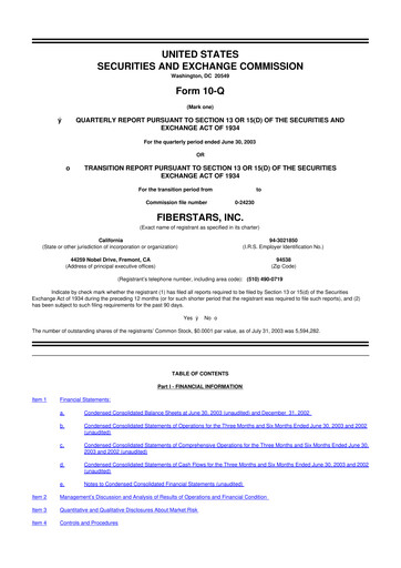 Thumbnail Energy Focus 10-Q Quarterly Report FY 