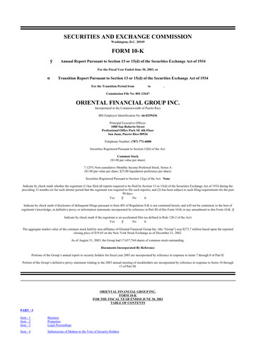 Thumbnail OFG Bancorp
 10-K Annual Report 