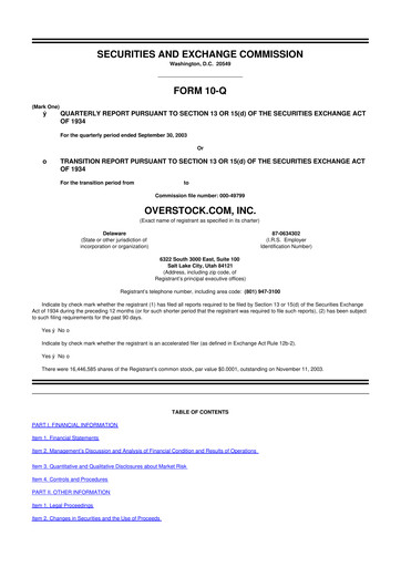 Miniature Bed Bath & Beyond 10-Q Rapport trimestriel  