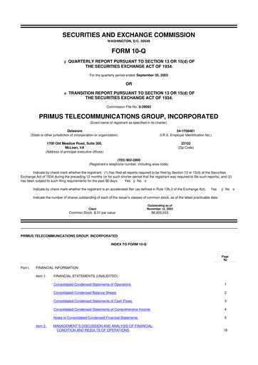 Thumbnail INNOVATE Corp. 10-Q Quarterly Report FY 