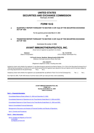 Thumbnail Celldex Therapeutics 10-Q Quarterly Report FY 