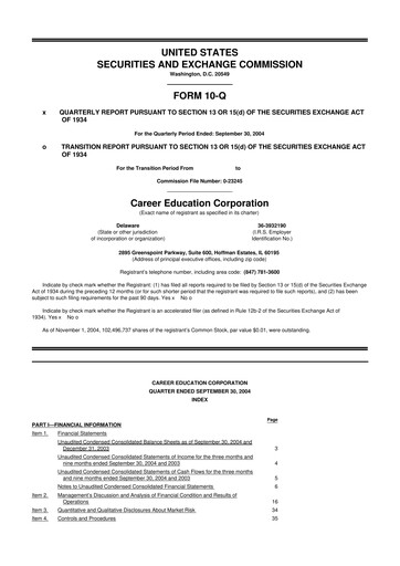 Thumbnail Perdoceo Education 10-Q Quarterly Report FY 