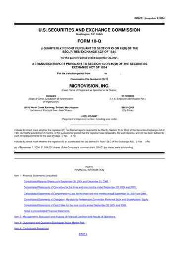 Thumbnail MicroVision 10-Q Quarterly Report FY 