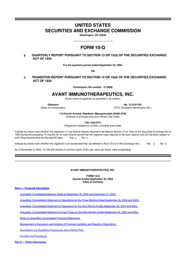 Thumbnail Celldex Therapeutics 10-Q Quarterly Report FY 