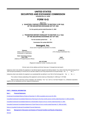 Thumbnail Crexendo 10-Q Quarterly Report FY 