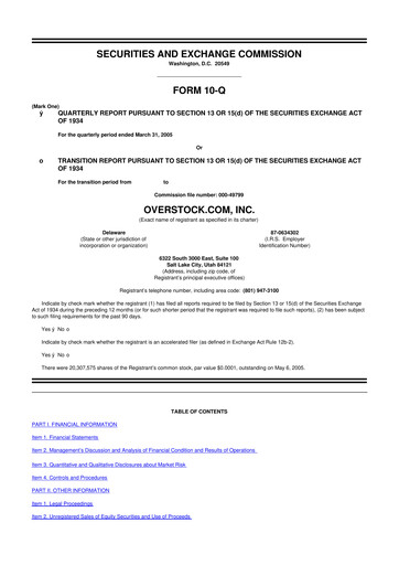 Miniature Bed Bath & Beyond 10-Q Rapport trimestriel  