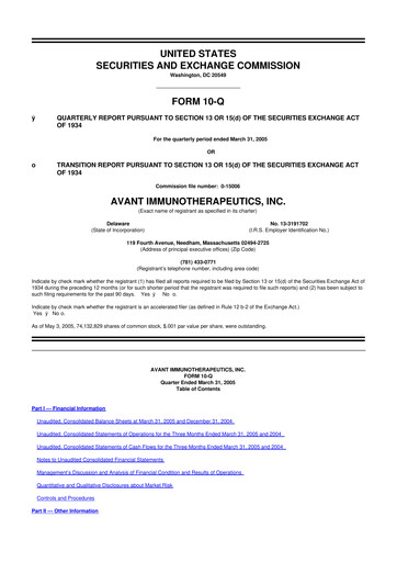 Thumbnail Celldex Therapeutics 10-Q Quarterly Report FY 