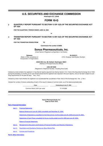 Thumbnail Achieve Life Sciences
 10-Q Quarterly Report FY 
