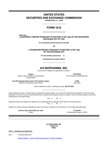 Thumbnail Sarepta Therapeutics
 10-Q Quarterly Report FY 