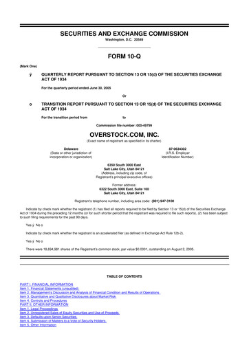 Miniature Bed Bath & Beyond 10-Q Rapport trimestriel  