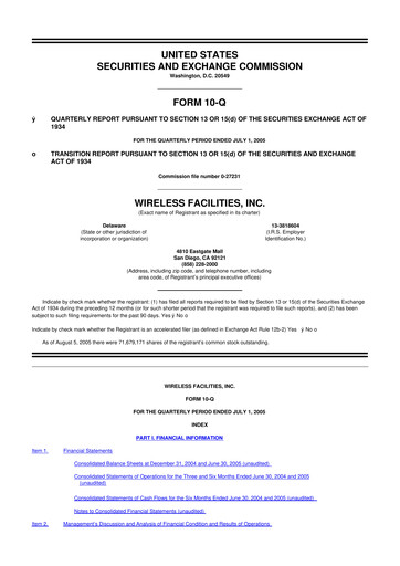 Thumbnail Kratos Defense & Security Solutions 10-Q Quarterly Report FY 