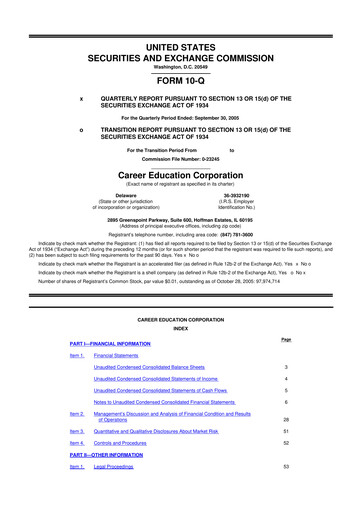 Thumbnail Perdoceo Education 10-Q Quarterly Report FY 