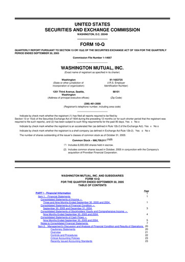 Miniature Mr. Cooper Group 10-Q Rapport trimestriel  