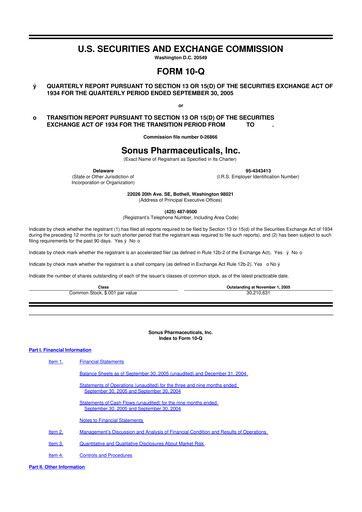 Thumbnail Achieve Life Sciences
 10-Q Quarterly Report FY 