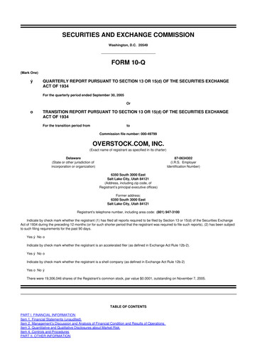 Miniature Bed Bath & Beyond 10-Q Rapport trimestriel  