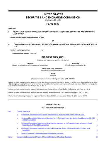 Thumbnail Energy Focus 10-Q Quarterly Report FY 