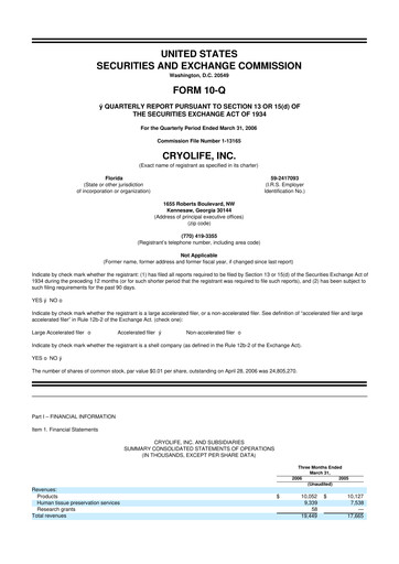 Thumbnail Artivion 10-Q Quarterly Report FY 