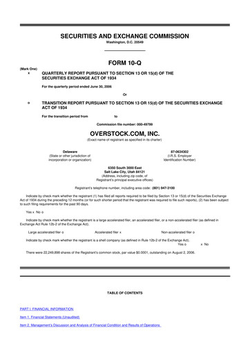 Miniature Bed Bath & Beyond 10-Q Rapport trimestriel  