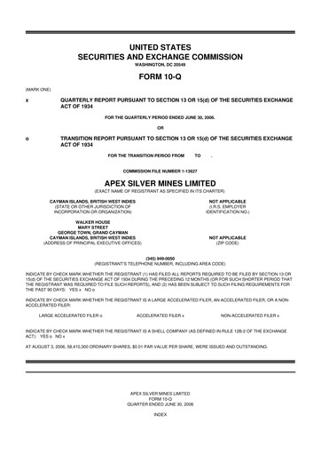 Miniature Golden Minerals
 10-Q Rapport trimestriel  