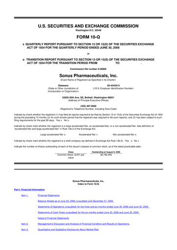 Thumbnail Achieve Life Sciences
 10-Q Quarterly Report FY 