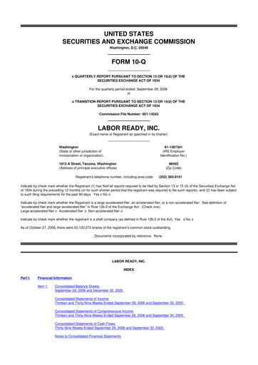 Thumbnail TrueBlue 10-Q Quarterly Report FY 