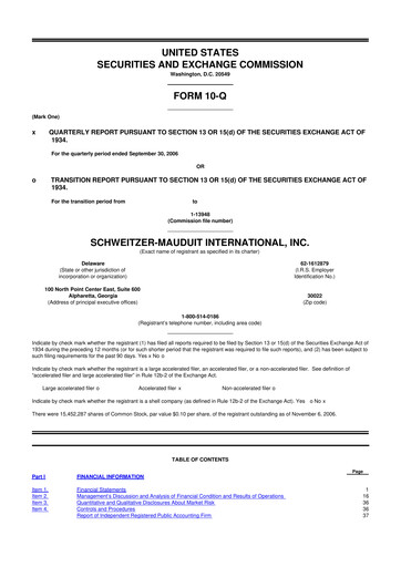 Thumbnail Mativ Holdings 10-Q Quarterly Report FY 