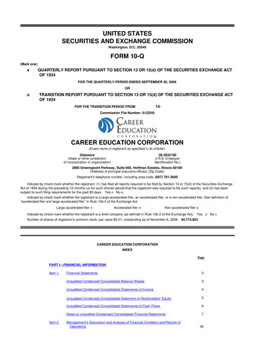 Thumbnail Perdoceo Education 10-Q Quarterly Report FY 