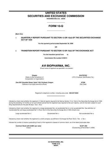 Thumbnail Sarepta Therapeutics
 10-Q Quarterly Report FY 