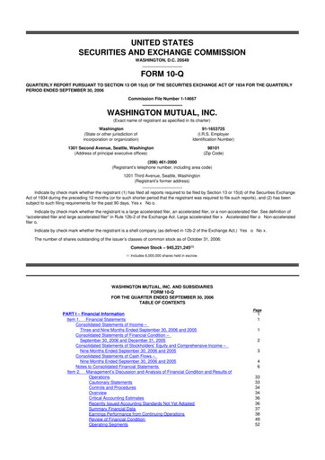 Miniature Mr. Cooper Group 10-Q Rapport trimestriel  