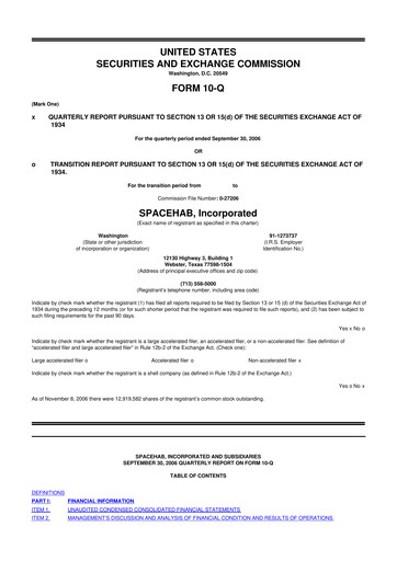Miniature Astrotech 10-Q Rapport trimestriel  