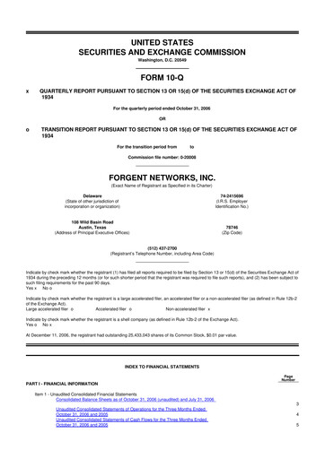 Miniature Asure Software
 10-Q Rapport trimestriel  
