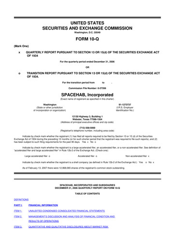 Miniature Astrotech 10-Q Rapport trimestriel  