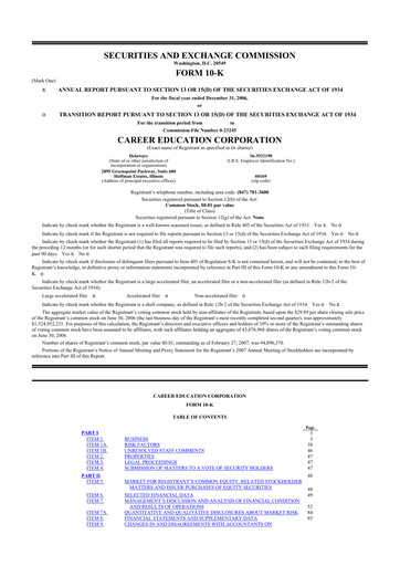 Thumbnail Perdoceo Education 10-K Annual Report 