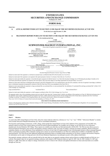 Thumbnail Mativ Holdings 10-K Annual Report 