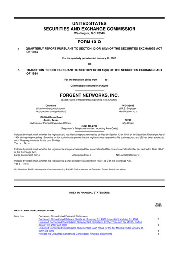 Miniature Asure Software
 10-Q Rapport trimestriel  