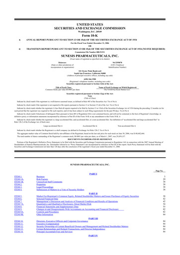 Miniature Viracta Therapeutics 10-K Rapport annuel 