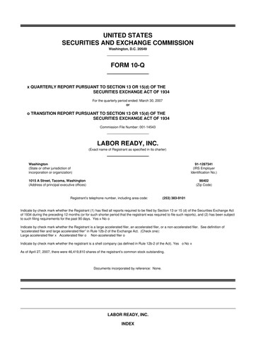 Thumbnail TrueBlue 10-Q Quarterly Report FY 