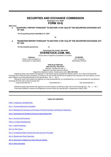 Miniature Bed Bath & Beyond 10-Q Rapport trimestriel  